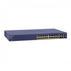 NetGear FS728TP-100EUS 24 Portlu 10/100 Fast Ethernet Switch, 2 Bakır 2 SFP , 24 PoE Port (192W)