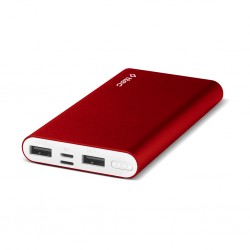 ttec AlumiSlim S 10.000mAh Taşınabilir Şarj Aleti / Powerbank Kırmızı
