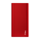 ttec AlumiSlim S 10.000mAh Taşınabilir Şarj Aleti / Powerbank Kırmızı