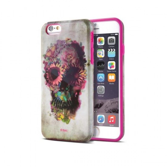 ttec ArtCase Koruma Kılıfı iPh. 6s/6 Garden Skull by Ali Güleç