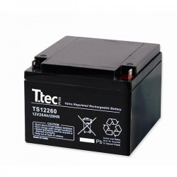 ttec 12vs 12V 26Ah Bakımsız Kuru Akü (TSS)