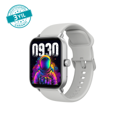 ttec Tempus 46 mm  Dikdörtgen Kasa Akıllı Saat 2SW01 Gri