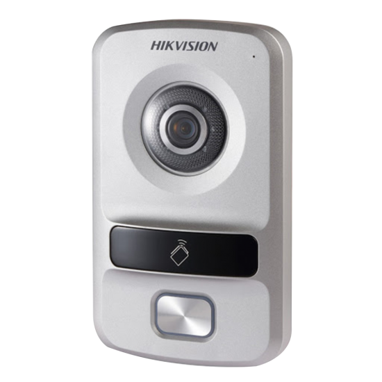 Hikvision DS-KV8102-IP Villa Tipi Dış Ortam İnterkom Cihazı