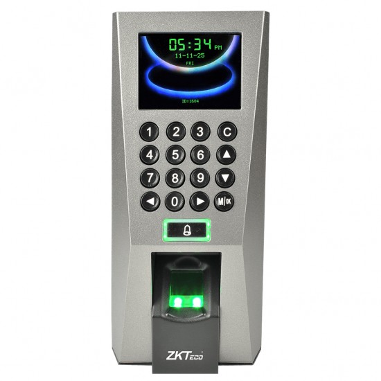 ZKTeco F18-ID Parmak İzi / Kart Okuyucu Bağımsız Terminal (AC)