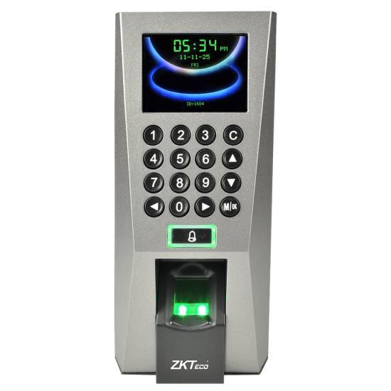 ZKTeco F18-ID Parmak İzi / Kart Okuyucu Bağımsız Terminal (AC)