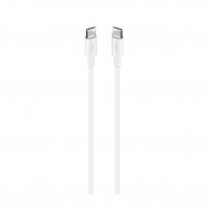 ttec USB-C - USB-C 200cm 60W PD/QC Hızlı Şarj/Data Kablosu Beyaz Beyaz