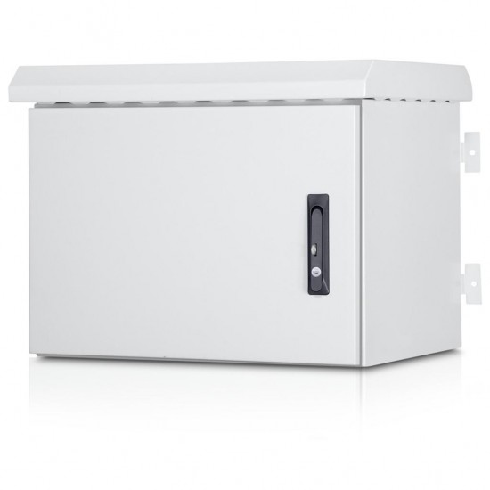 Formrack 12U 600x450 Outdoor Duvar Tipi Kabinet Tek Cidar