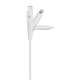 mojue Ekstra Dayanıklı USB-C - Lightning 3A Şarj Kablosu 300cm Beyaz