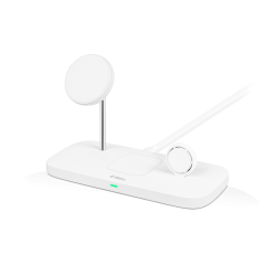 ttec AirCharger Trio Up MagSafe Uyumlu 3ü 1 Arada iPhone + Apple Watch + AirPods Kablosuz Şarj Standı