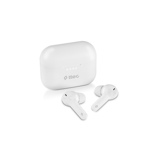ttec AirBeat Play Gerçek Kablosuz TWS Bluetooth Kulaklık Beyaz