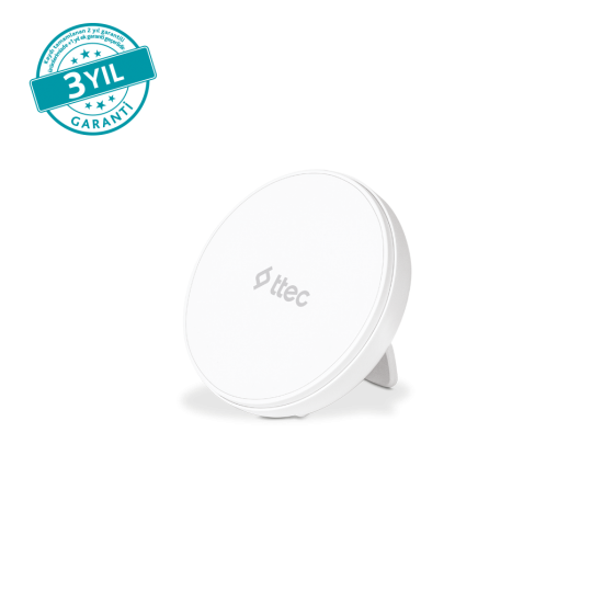 ttec AirCharger M+ MagSafe Uyumlu Kablosuz Şarj Aleti Beyaz