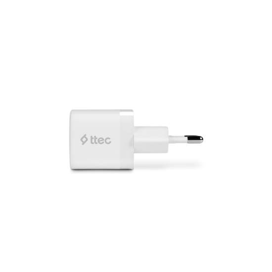 ttec SmartCharger GAN 30W PD USB-C Seyahat Hızlı Şarj Aleti Beyaz