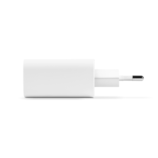 ttec SmartCharger Duo PD 40W Seyahat Hızlı Şarj Aleti USB-C + USB-C Beyaz