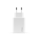 ttec SmartCharger Duo Pro GaN 50W PD Seyahat Hızlı Şarj Aleti USB-C + USB-C Beyaz