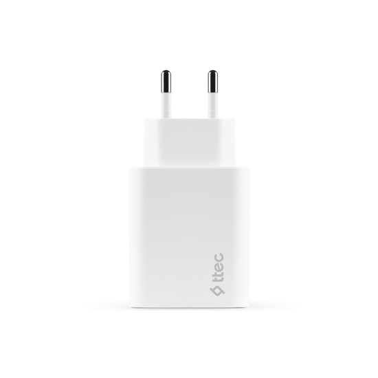 ttec SmartCharger PD 30W USB-C  Seyahat Hızlı Şarj Aleti Beyaz