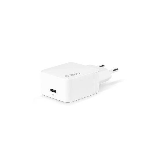 ttec Quantum PD Apple MFi Lisanslı 20W Seyahat Şarj Aleti + USB-C/Lightning Kablo Beyaz