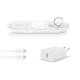 ttec SmartCharger Air+ iPhone+Apple Watch+AirPods Kablosuz Hızlı Şarj Aleti ve PD 20W Seyahat Şarj Aleti USBeyaz