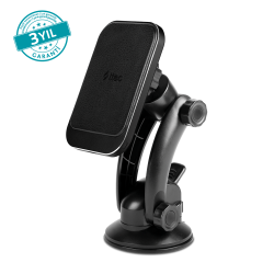 ttec AirCharger Drive M MagSafe Uyumlu Kablosuz Şarj Özellikli Mıknatıslı Araç İçi Telefon Tutucu