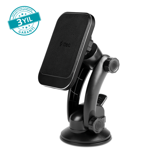 ttec AirCharger Drive M MagSafe Uyumlu Kablosuz Şarj Özellikli Mıknatıslı Araç İçi Telefon Tutucu