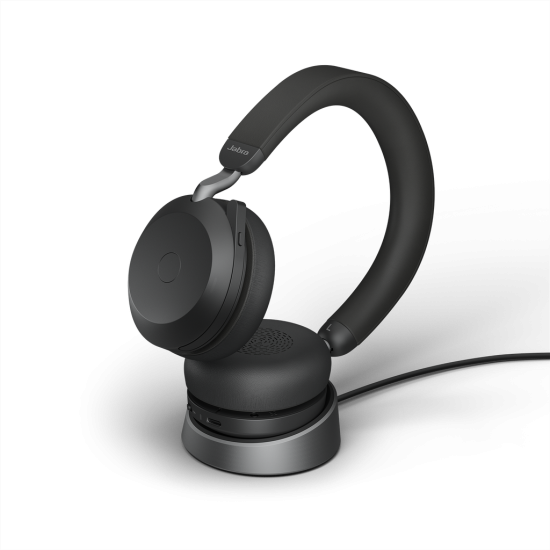 Jabra Evolve2 75 Link380a MS Stereo Black (Şarj Üniteli)