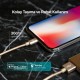 ttec AlumiCable Mini 30cm MFi USB-A - Lightning Şarj Kablosu Uzay Grisi