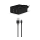 ttec SmartCharger Duo 2.4A Seyahat Şarj Aleti Çift USB  + Micro USB Kablo Siyah