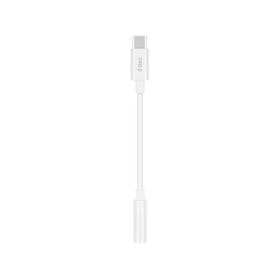 ttec USB-C - 3.5mm Aux Adaptörü 11cm Beyaz