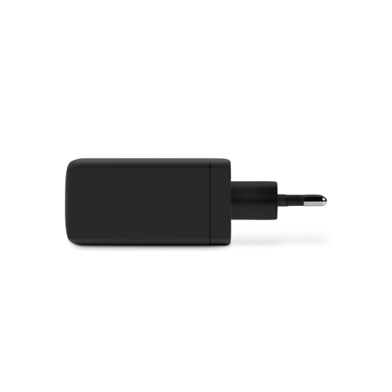ttec SmartCharger Trio GAN 120W PD Seyahat Hızlı Şarj Aleti 2 USB-C+USB-A Siyah