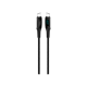 ttec AlumiCable LCD USB-C – USB-C 100W PD/QC 150cm Hızlı Şarj/Data Kablosu ,Siyah