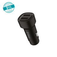 ttec SmartCharger Duo 3.1A Araç Şarj Aleti Çift USB.