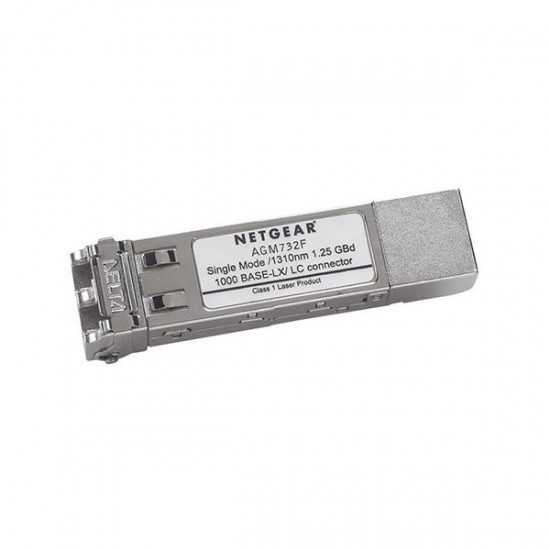 Netgear AGM732F 1000Base-LX Fibre SFP GBIC Module,  long range  10km in 9/125µm Single Mode Fiber