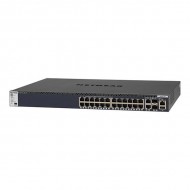 NetGear GSM4328S-100NES L3 Stackable Full Yönetilebilir 24-port 1000BASE-T (RJ45), 2-port 10GBASE-T (RJ45), 2-port 10GBASE-X (SFP+)