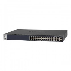NetGear GSM4328S-100NES L3 Stackable Full Yönetilebilir 24-port 1000BASE-T (RJ45), 2-port 10GBASE-T (RJ45), 2-port 10GBASE-X (SFP+)