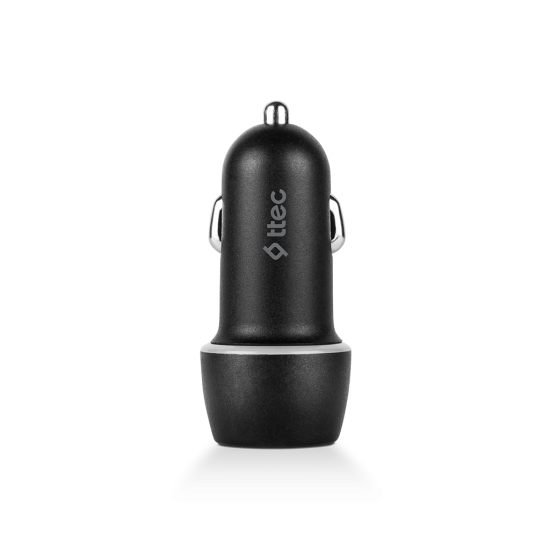 ttec SmartCharger Duo 3.1A Araç Şarj Aleti Çift USB Siyah