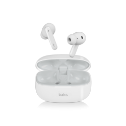 taks T70 Gerçek Kablosuz TWS Bluetooth Kulaklık Beyaz