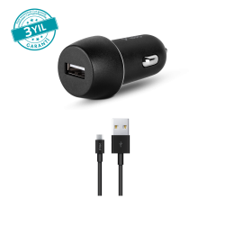 ttec SmartCharger 2.1A Araç Şarj Aleti  + Micro USB Kablo Siyah