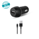 ttec SmartCharger 2.1A Araç Şarj Aleti  + USB-C Kablo Siyah