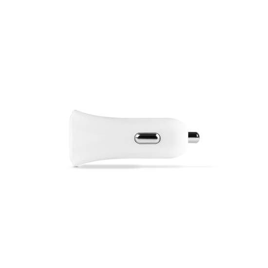 ttec Quantum PD Apple MFi Lisanslı 20W Araç Şarj Aleti + USB-C/Lightning Kablo Beyaz