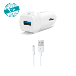 ttec SpeedCharger QC 3.0 Araç Şarj Aleti + Micro USB Kablo