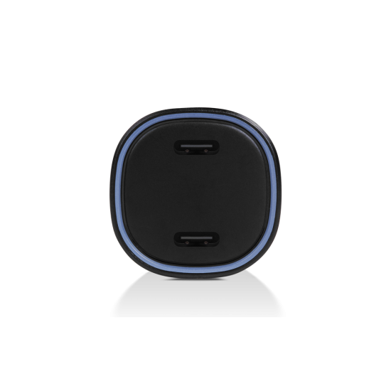 ttec SmartCharger Duo PD 60W Araç Hızlı Şarj Aleti USB-C+USB-C Siyah
