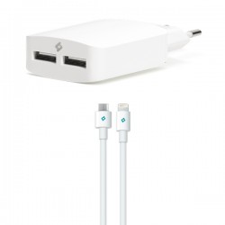 ttec SpeedCharger Duo 3.1A Seyahat Şarj Aleti Çift USB  - RF