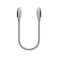 ttec AlumiCable USB-C - USB-C 30cm 60W PD/QC Hızlı Şarj/Data Kablosu Uzay Grisi Uzay Grisi