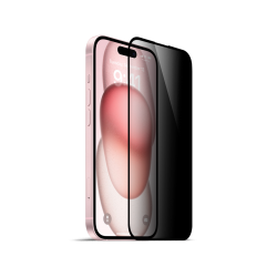 ttec AirGlass Privacy İki Yönlü Gizlilik Filtreli Cam Ekran Koruyucu iPh. 15