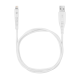 mojue Ekstra Dayanıklı USB-A - Lightning 2A Şarj Kablosu 300cm Beyaz