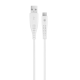 mojue Ekstra Dayanıklı USB-A - USB-C 2A Şarj Kablosu 200cm Beyaz