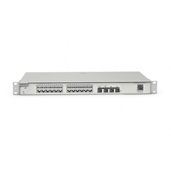 Reyee RG-NBS5200-24GT4XS 24 Portlu, 10/100/1000 Gigabit, L3 Yönetilebilir Switch, 4*10G SFP