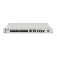 Reyee RG-NBS5200-24SFP/8GT4XS 24 Portlu, 24*1G SFP, 8 10/100/100Base-T Kombo, 4*10G SFP, L3 Yönetilebilir Switch