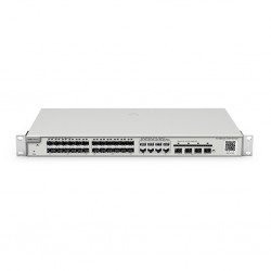 Reyee RG-NBS5200-24SFP/8GT4XS 24 Portlu, 24*1G SFP, 8 10/100/100Base-T Kombo, 4*10G SFP, L3 Yönetilebilir Switch