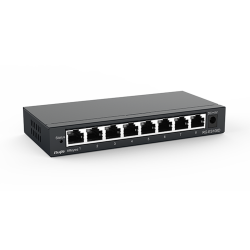 Reyee RG-ES108D 8 Portlu, 10/100 Fast Ethernet, Tak Çalıştır Switch, Metal Kasa