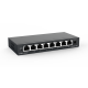 Reyee RG-ES108D 8 Portlu, 10/100 Fast Ethernet, Tak Çalıştır Switch, Metal Kasa